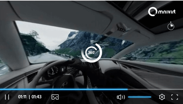 видео 360 для авто